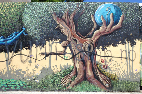 Street Murals: Tree Theme.